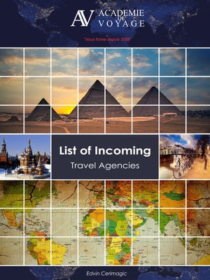 cover image of List of Incoming Travel Agencies
